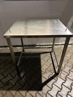 Podstavec/nerezový stůl se zarážkami - 1