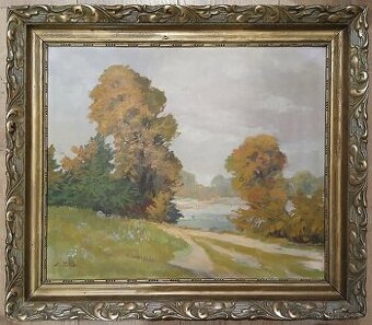 Leonard Rotter - Podzimní krajina- Obraz