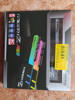 G.Skill Trident Z RGB 32GB, 2X16GB, DDR4, 4600,NOVÉ,ZABALENÉ
