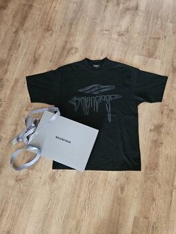 Balenciaga liquified tee tričko