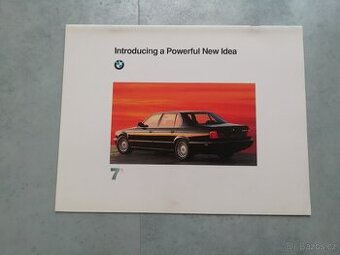 BMW E32 740i, 740il, M60B40 - katalog USA