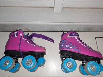 Dívčí kolečkové brusle - velikost 30,5