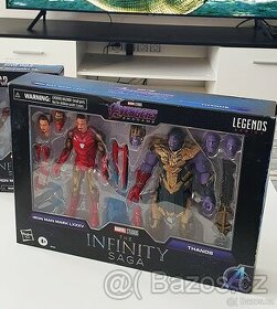 Ironman a Thanos Double Pack Hasbro Marvel Legends Series - 1