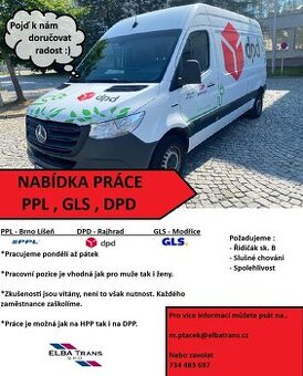🛻 HLEDÁME KURÝRY NA ROZVOZ ZÁSILEK 🛻
