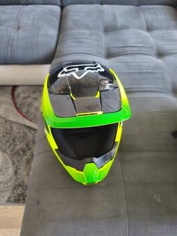 Dětská motokrosová helma fox