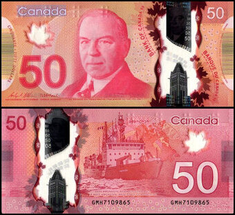 Kanada - 50 Dolarů bankovka, 2012, UNC