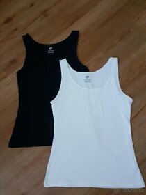 Trička na ramínka H&M, vel. 158/164 - 1
