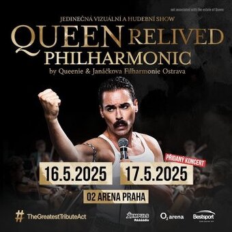 Queen Relived Philharmonic - koncert Queenie 2025