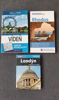 Cestovní průvodce Vídeň, Rhodos, Londýn