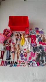 Barbie a Ken s doplňky, auto. - 1