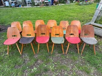 RETRO designové BRUSEL židle - cena za kus 200,-