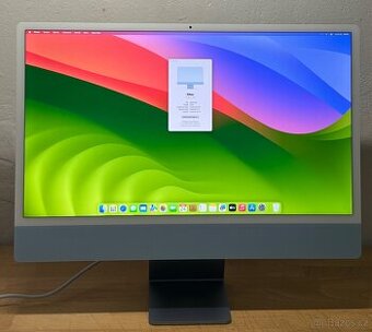 NOVÝ iMac 24” 5K 2023 /8GB RAM/Apple M3/256GB SSD/Záruka