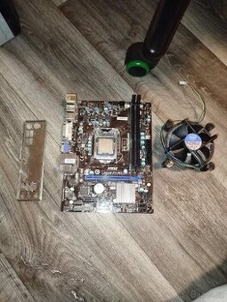 MSI H61M-P31/W8 s Intel Core i7 3770k a chladičem