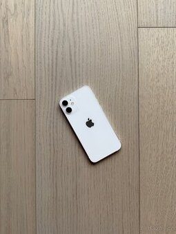 APPLE IPHONE 12 MINI 128GB-BÍLÝ,KRÁSNÝ STAV,BATERIE 97%