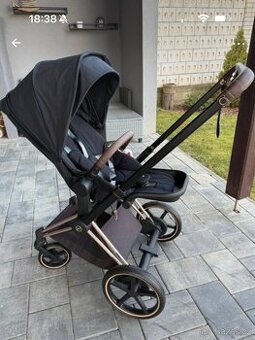 CYBEX e-priam podvozek + sportovní sezení bez potahu