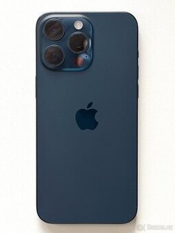 iPhone 15 Pro Max 256GB modrý titan - ZÁRUKA do 17.11