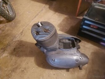 Jawa 250 + sidacar velorex