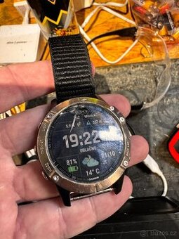 Garmin Fenix 6 rozbite sklo