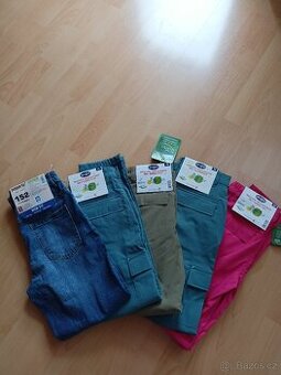 Dívčí nové kalhoty v 146,152 - 1