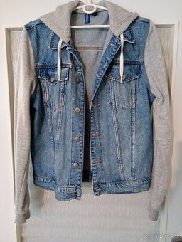 Džínová bundomikina vel S Divided nová