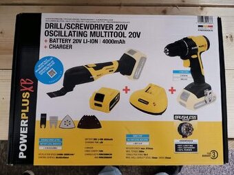 Sada aku nářadí POWERPLUS POWXBBOX10 (s baterií)