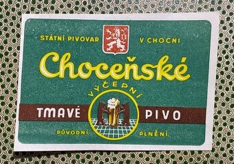 Pivní etikety z první republiky