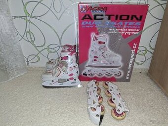 Brusle rostoucí 33-36 + kolečkové