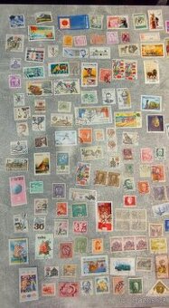 500ks mix známek z celého světa
