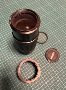 Objektiv Minolta MD 75-200 f4.5 + UV filtr