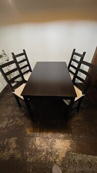 Set, stůl + 4 židle