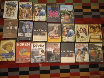 DVD české filmy (ZLATÝ FOND ČESKÉ KINEMATOGRAFIE a další)