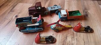 Staré plechové hračky Tatrasmalt,Marklin