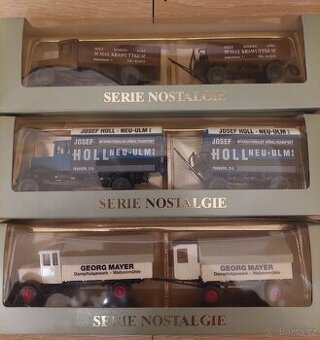 H0 ROSKOPF 1/87 - historická nákl. vozidla