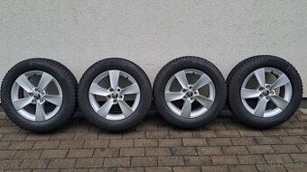 Prodám zimní original alukola Škoda Fabia 185 65 R15 5x100