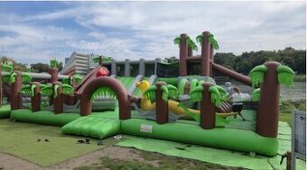 Skákací hrad – džungle / dinosauři