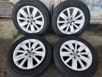 16"letní alu sada Perugia 5x112 origo Passat B6 B7 215/55