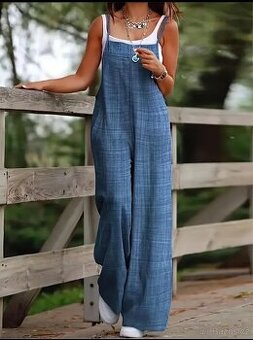 Letní kalhoty s laclem