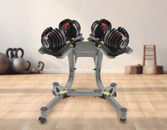 odkládací stojan pro nastavitelné činky