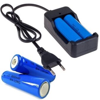 Univerzální nabíječka dvou Li-Ion dobíjecích akumulátorů