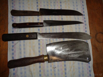 Sběratelské nože + sekáček