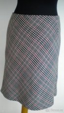 sukně károvaná vypodšívkovaná - 1