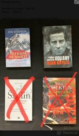 Knihy Setkaní se smrti,Harry potrer-en,Návrat krále,Šaolin