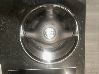 Volant fabia / octavia RS perforovaná kůže