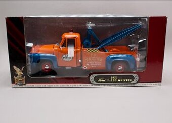 Ford F-100 Wrecker 1953 1:18 Yat Ming Deluxe Edition