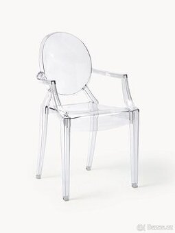 Louis Ghost chair ŽIDLE transparentní Kartell
