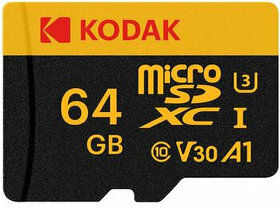 Paměťová karta MicroSD 64GB KODAK Ultra - rychlá