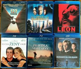 Kolekce originálních Blu-Ray s českou podporou