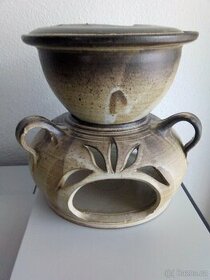 Keramika aromalampa, pec na jablka fondue apod - 1