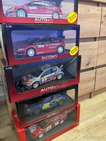 Modely WRC 1/18 Autoart, Ixo - 1