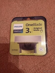 3 kusy břitů na holicí strojek Philips OneBlade